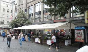 Stínění restaurací