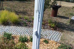 Pergola Latin 80, RAL 9010 bílá, rozměr 5 060 x 3 170 mm, realizace Bohemiaflex CS
